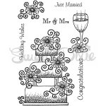 Sweet Dixie Wedding Collection - Wedding Cake Clear Stamp