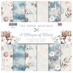 The Paper Boutique 8x8 Paper Pad - A Whisper of Winter