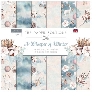 The Paper Boutique 8x8 Paper Pad - A Whisper of Winter