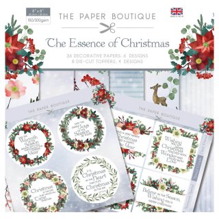 The Paper Boutique 8x8 Paper Kit - The Essence of Christmas