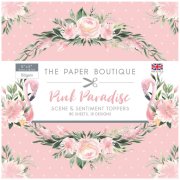 The Paper Boutique Pink Paradise 5x5 Sentiments Topper Pad