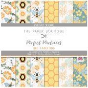 The Paper Boutique Perfect Partners - Bee Fabulous - 8x8 Papers