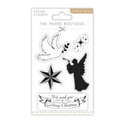 The Paper Boutique A6 Stamp Set - Angels