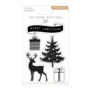 The Paper Boutique A6 Stamp Set - Merry Christmas