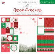 The Paper Boutique Shades of Classic Christmas - 8x8 Project Pad