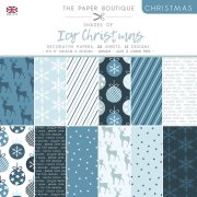 The Paper Boutique Shades of Icy Christmas - 8x8 Paper Pad