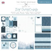 The Paper Boutique Shades of Icy Christmas - 8x8 Project Pad