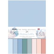 The Paper Boutique Christmas Cuddles A4 Coloured Card Collection