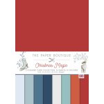 The Paper Boutique Christmas Magic - Coloured Card Collection