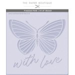 The Paper Boutique 6"x 6" Stencil - Freedom Field