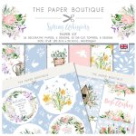 The Paper Boutique Spring Whispers 8x8 Paper Kit