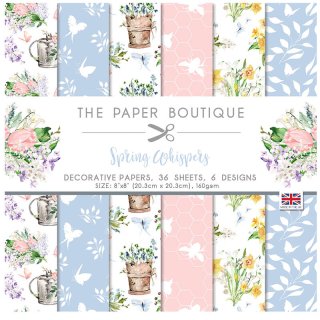 The Paper Boutique Spring Whispers 8x8 Paper Pad