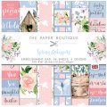 The Paper Boutique Spring Whispers 8x8 Embellishments Pad