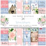 The Paper Boutique Spring Whispers 8x8 Embellishments Pad