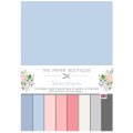 The Paper Boutique Spring Whispers A4 Coloured Card Collection