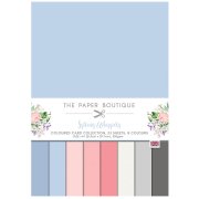 The Paper Boutique Spring Whispers A4 Coloured Card Collection