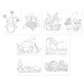 The Artists' Collection Beverley Eden Summer Gnomes - Colour Me Toppers