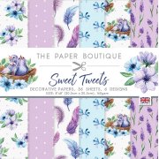 The Paper Boutique Sweet Tweets 8x8 Paper Pad