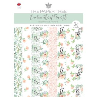 Enchanted Forest A4 Decorative Papers - The Paper Tree
