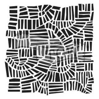 The Crafter's Workshop 6x6 inch Stencil - Magic Ladder
