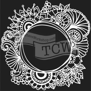 The Crafter's Workshop 6x6 inch Stencil - Ocean Window