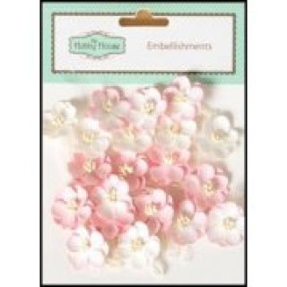 Cherry Blossom Paper Flowers - Pink Sherbet - The Hobby House