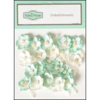 Cherry Blossom Paper Flowers - Vanilla Ice - The Hobby House