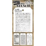 Tim Holtz Mini Layering Stencil Set 48