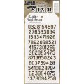 Tim Holtz Layering Stencil - Digits