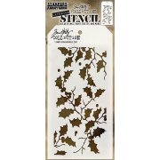Tim Holtz Layering Stencil - Holly Bough