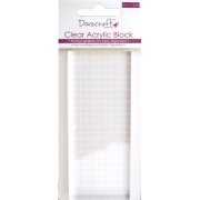 Clear Stamping Block 5 x 12cm