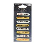 Lost & Found Adhesive Sentiment Toppers - Dovecraft