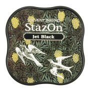 StazOn Midi Ink Pad - Jet Black