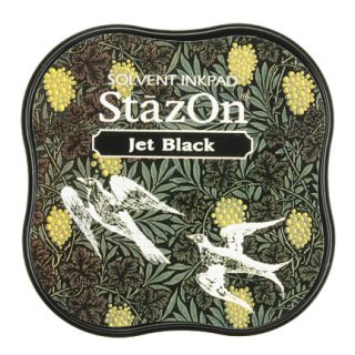 StazOn Midi Ink Pad - Jet Black