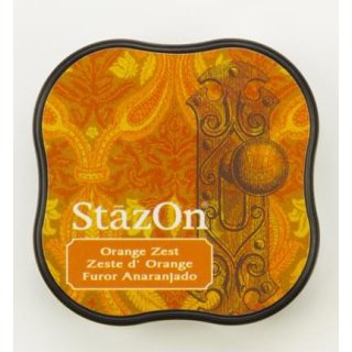 StazOn Midi Ink Pad - Orange Zest