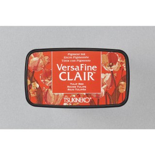 Versafine Clair Pigment Ink Pad - Tulip Red
