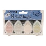 VersaMagic Dew Drop Chalk Ink Pad 4pc Set - Four Corners
