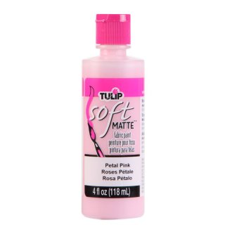 Tulip Soft Matte Fabric Paint 4oz - Petal Pink