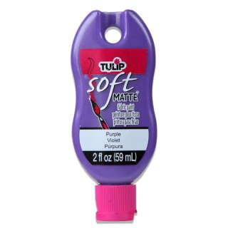 Tulip Soft Matte Fabric Paint 2oz - Purple