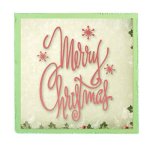 Ultimate Crafts Die - Merry Christmas Script