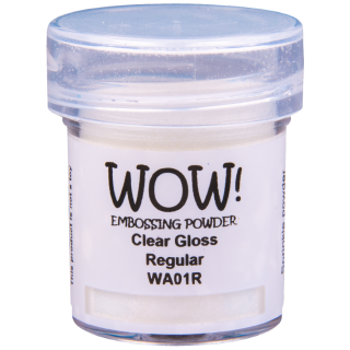 WOW! Embossing Powder - Clear Gloss Regular 15ml
