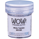 WOW! Embossing Glitter White Twinkle 15ml