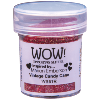 WOW! Embossing Glitter Vintage Candy Cane 15ml