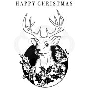 Woodware Clear Singles - Circle Deer