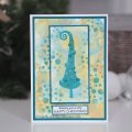 Woodware Clear Singles - Curly Christmas