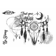 Woodware Clear Singles - Skull