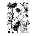 Woodware Clear Singles - Beetle Collage