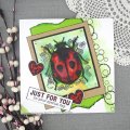 Woodware Clear Singles - Ladybird