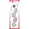 Woodware Clear Singles - Beetle Flower