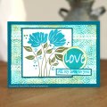 Woodware Clear Singles - Peony Set